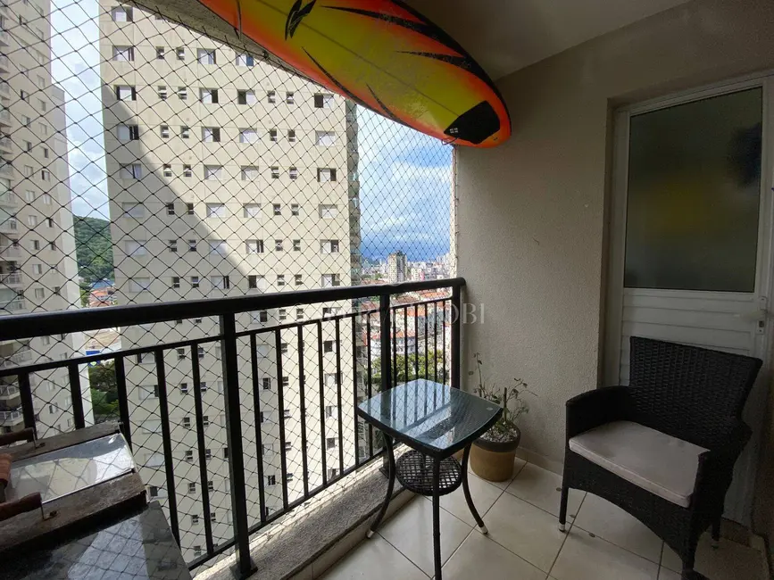 Foto 1 de Apartamento com 2 quartos à venda e para alugar, 70m2 em Marapé, Santos - SP