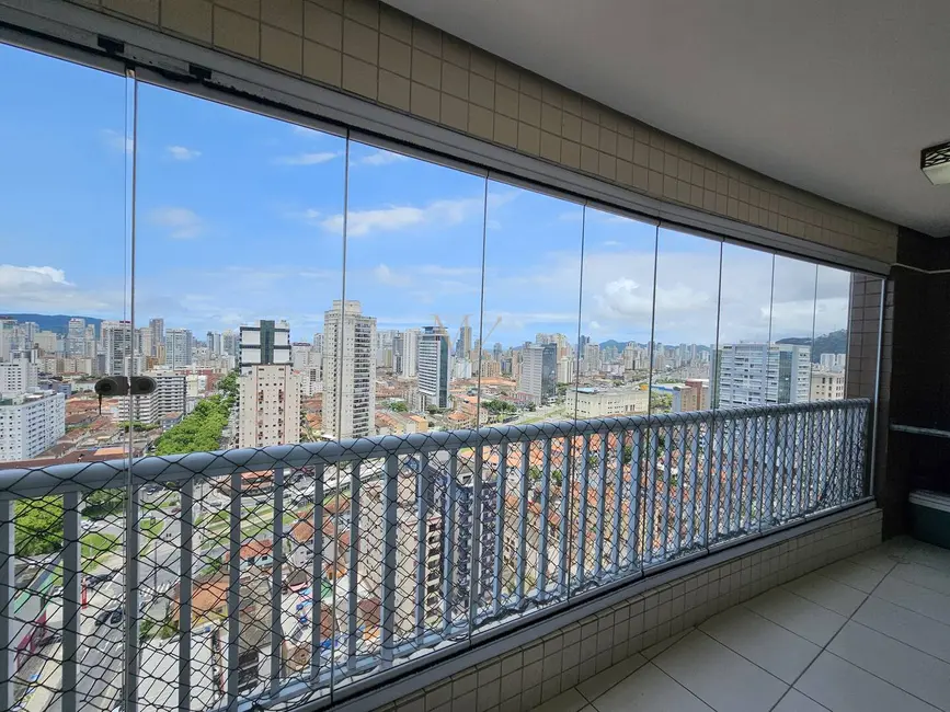 Foto 1 de Apartamento com 3 quartos à venda, 92m2 em Encruzilhada, Santos - SP