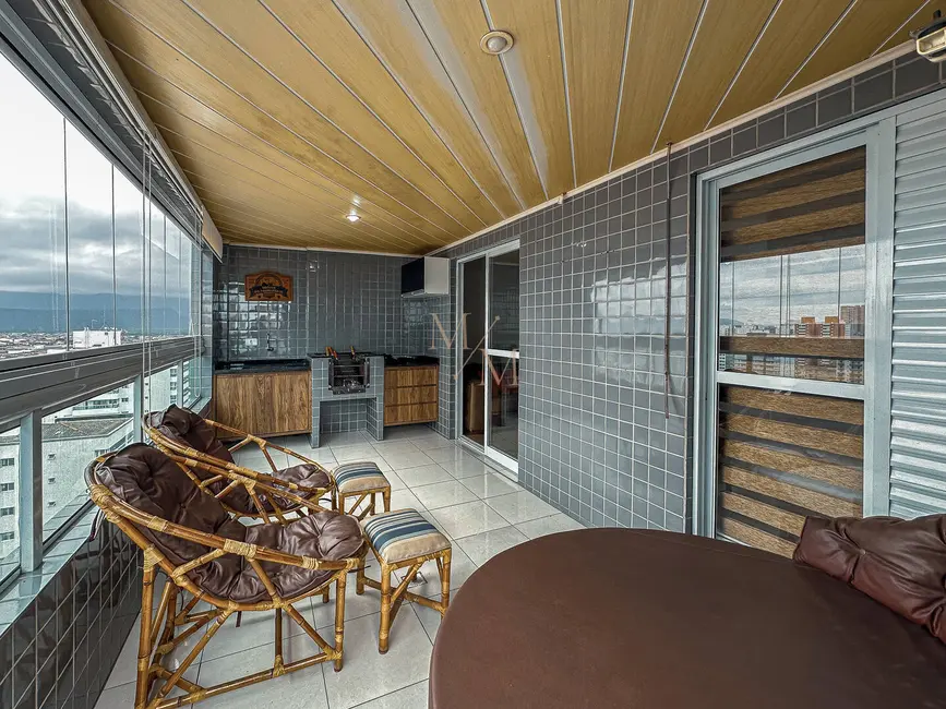 Foto 3 de Apartamento com 3 quartos à venda, 107m2 em Ocian, Praia Grande - SP