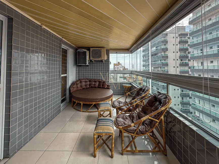 Foto 2 de Apartamento com 3 quartos à venda, 107m2 em Ocian, Praia Grande - SP