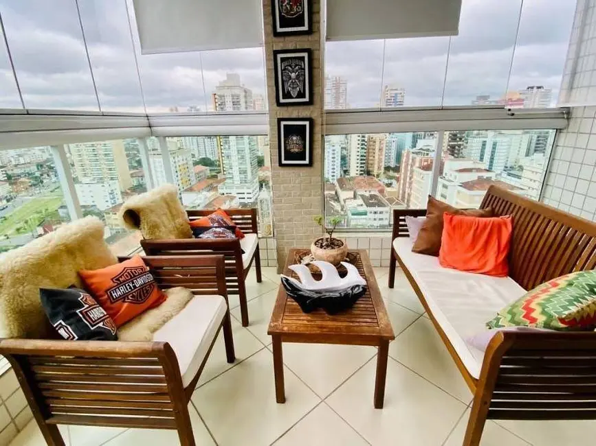 Foto 4 de Apartamento com 3 quartos à venda, 139m2 em Pompéia, Santos - SP