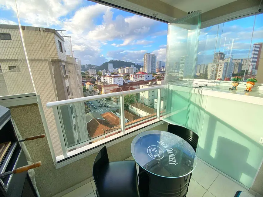 Foto 1 de Apartamento com 2 quartos à venda, 64m2 em Campo Grande, Santos - SP