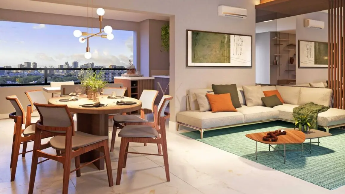Foto 1 de Apartamento com 3 quartos à venda, 96129m2 em Embaré, Santos - SP
