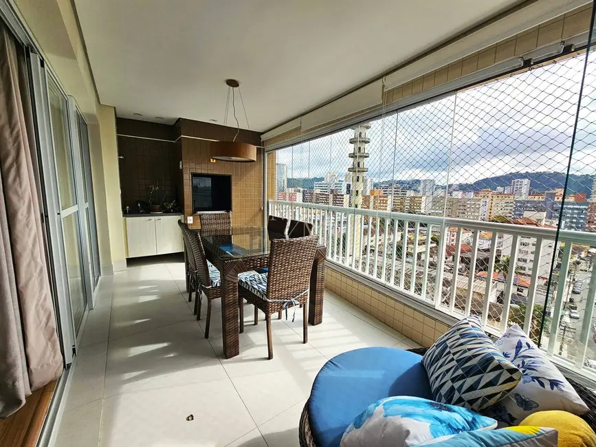 Foto 2 de Apartamento com 3 quartos à venda, 111m2 em Encruzilhada, Santos - SP