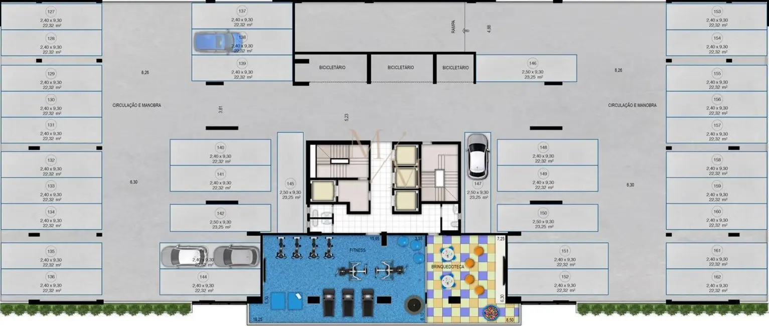 Foto 8 de Apartamento com 3 quartos à venda, 126m2 em Aparecida, Santos - SP