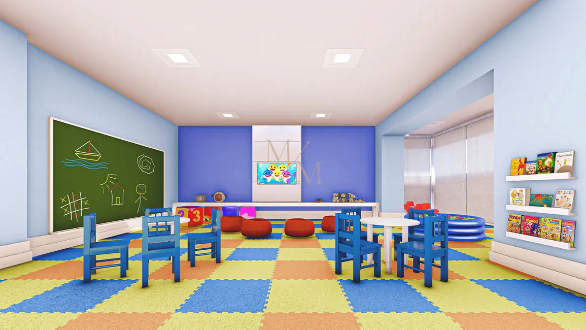 Foto 4 de Apartamento com 3 quartos à venda, 126m2 em Aparecida, Santos - SP