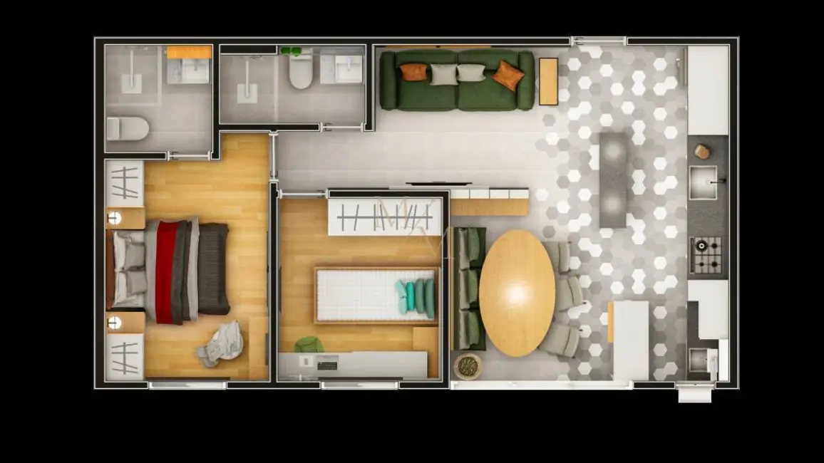 Foto 8 de Apartamento com 2 quartos à venda, 5572m2 em Campo Grande, Santos - SP