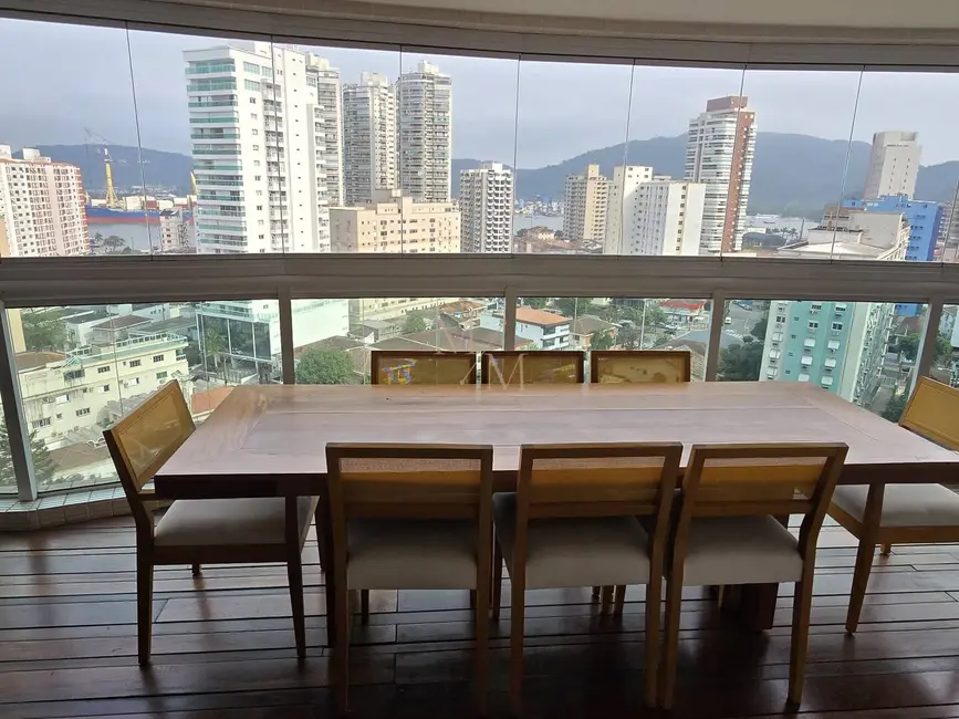 Apartamento com 3 quartos para alugar, 165m2 em Ponta da Praia, Santos - SP - imagem 4 Foto 4 de Apartamento com 3 quartos para alugar, 165m2 em Ponta da Praia, Santos - SP