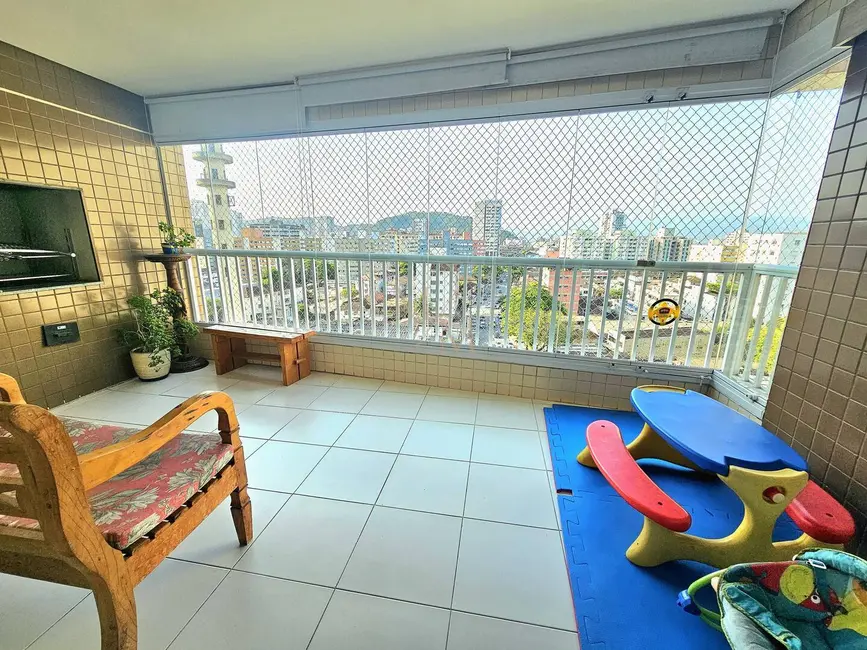Apartamento com 3 quartos para alugar, 111m2 em Encruzilhada, Santos - SP - imagem 3 Foto 3 de Apartamento com 3 quartos para alugar, 111m2 em Encruzilhada, Santos - SP