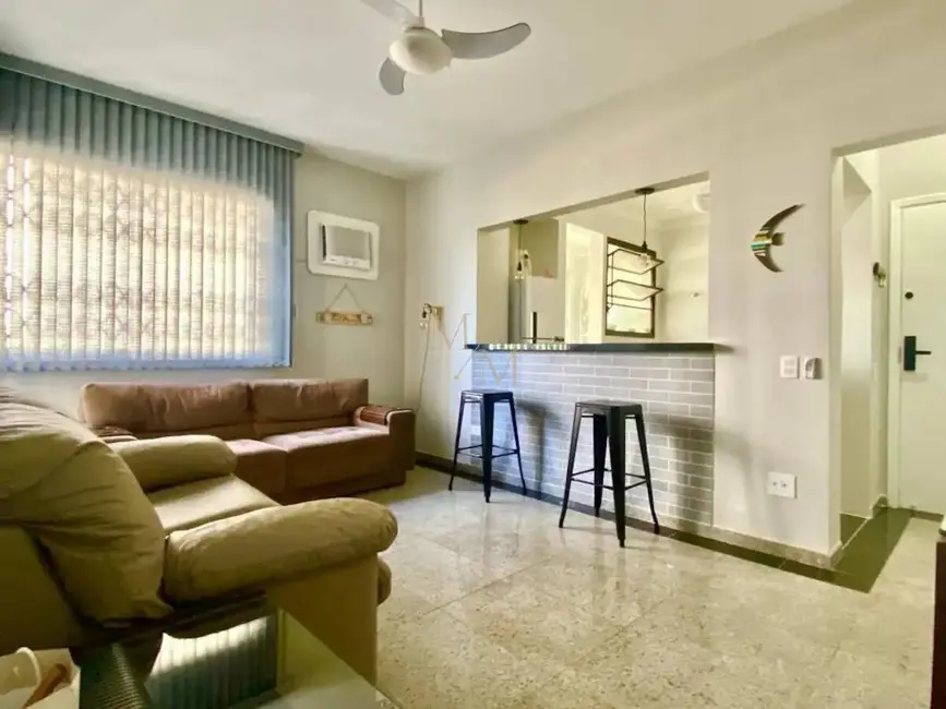 Foto 2 de Apartamento com 1 quarto à venda e para alugar, 61m2 em Gonzaga, Santos - SP