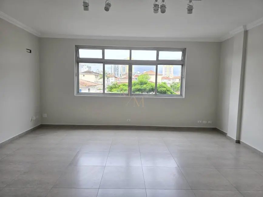 Foto 8 de Apartamento com 3 quartos à venda e para alugar, 121m2 em Embaré, Santos - SP
