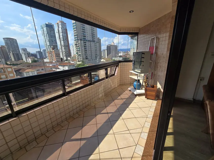Foto 8 de Apartamento com 3 quartos à venda, 157m2 em Embaré, Santos - SP