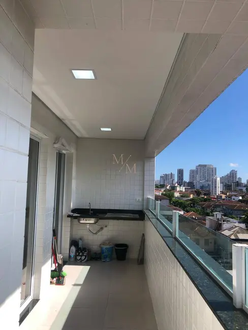 Foto 1 de Apartamento com 2 quartos para alugar, 60m2 em Macuco, Santos - SP