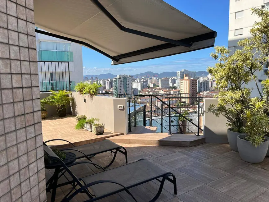 Foto 9 de Cobertura com 4 quartos à venda, 248m2 em Embaré, Santos - SP