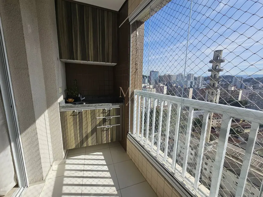 Foto 9 de Apartamento com 3 quartos à venda, 92m2 em Encruzilhada, Santos - SP