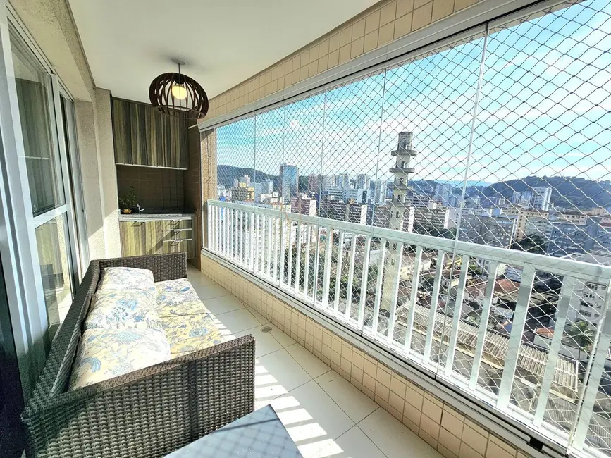 Foto 6 de Apartamento com 3 quartos à venda, 92m2 em Encruzilhada, Santos - SP