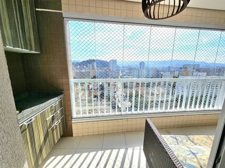 Foto 5 de Apartamento com 3 quartos à venda, 92m2 em Encruzilhada, Santos - SP