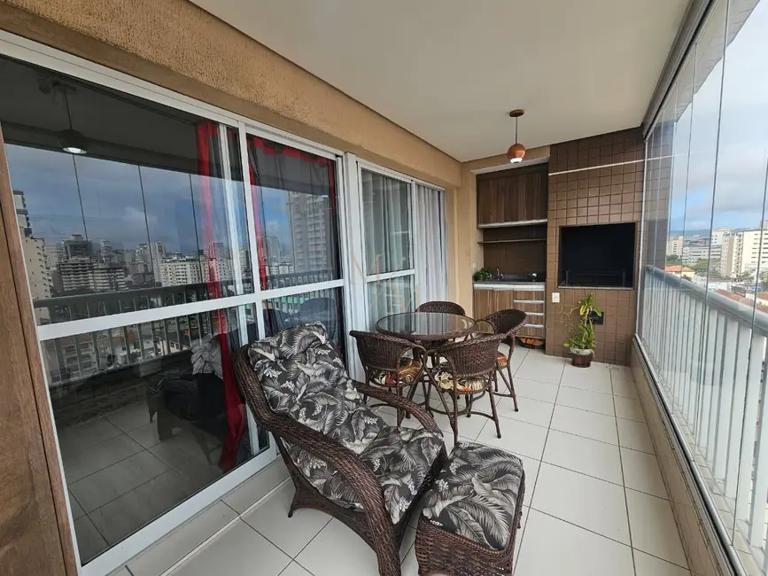 Foto 1 de Apartamento com 3 quartos à venda, 90m2 em Encruzilhada, Santos - SP