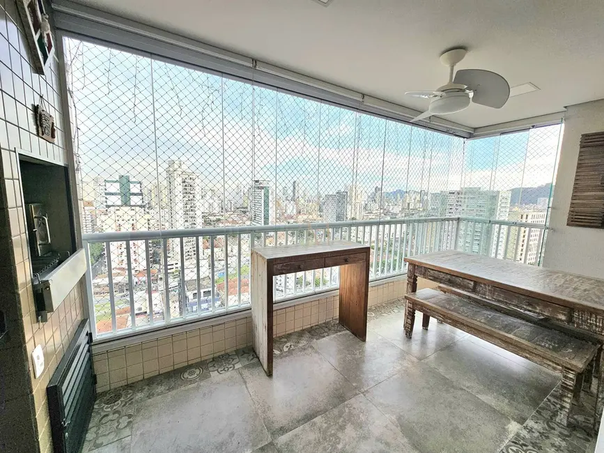 Foto 2 de Apartamento com 2 quartos à venda, 92m2 em Encruzilhada, Santos - SP