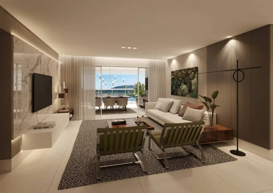 Foto 2 de Apartamento com 3 quartos à venda, 163m2 em Ponta da Praia, Santos - SP