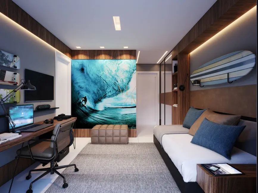 Foto 7 de Apartamento com 3 quartos à venda, 163m2 em Ponta da Praia, Santos - SP