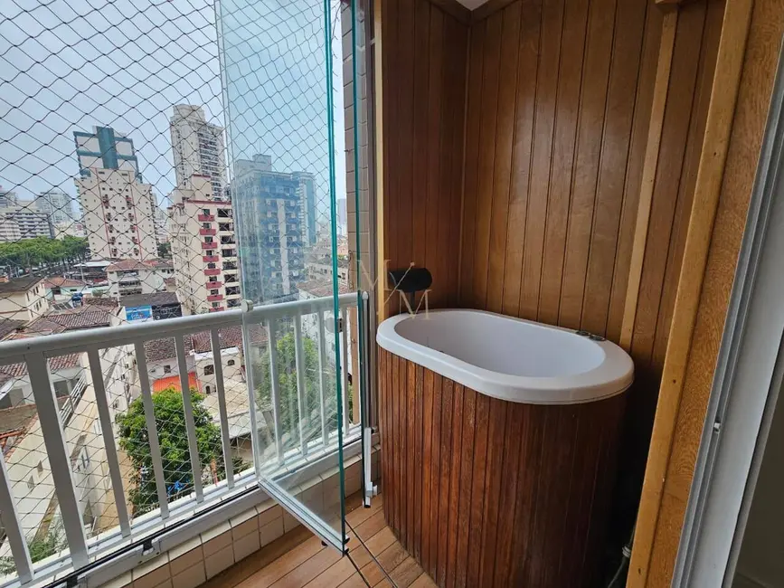 Apartamento com 2 quartos à venda e para alugar, 69m2 em Encruzilhada, Santos - SP - imagem 4 Foto 4 de Apartamento com 2 quartos à venda e para alugar, 69m2 em Encruzilhada, Santos - SP