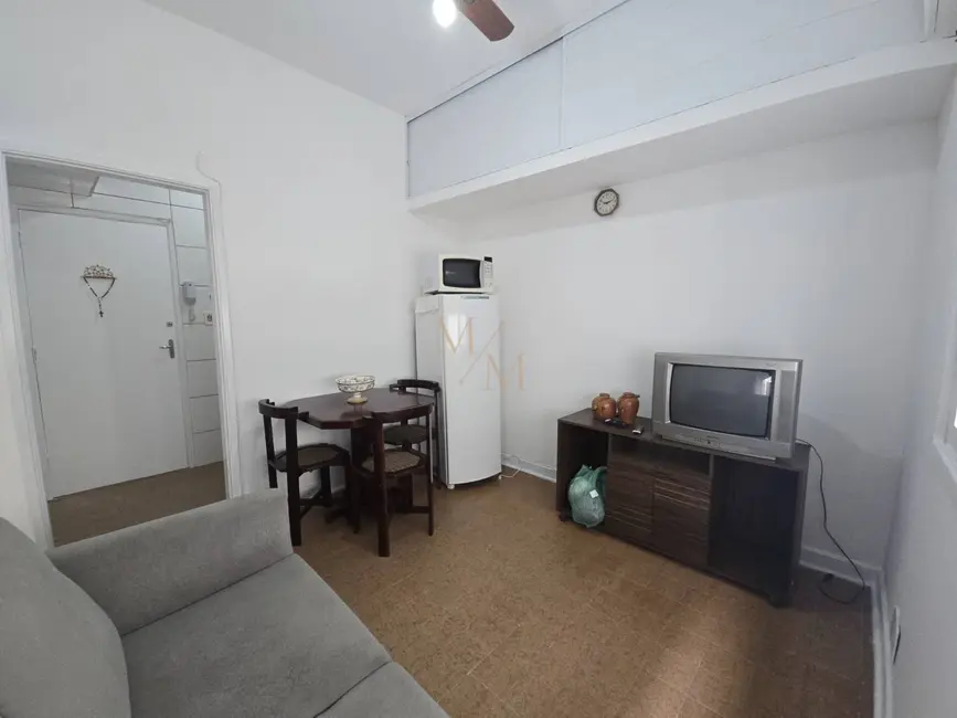 Foto 1 de Apartamento com 1 quarto à venda, 55m2 em Embaré, Santos - SP
