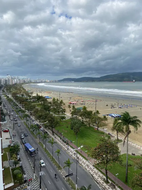 Foto 1 de Apartamento com 3 quartos à venda e para alugar, 156m2 em Gonzaga, Santos - SP