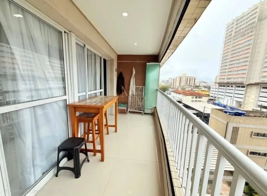 Foto 4 de Apartamento com 3 quartos à venda, 92m2 em Encruzilhada, Santos - SP