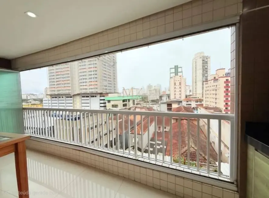 Foto 6 de Apartamento com 3 quartos à venda, 92m2 em Encruzilhada, Santos - SP