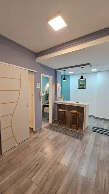 Foto 1 de Apartamento com 1 quarto à venda, 33m2 em Aparecida, Santos - SP