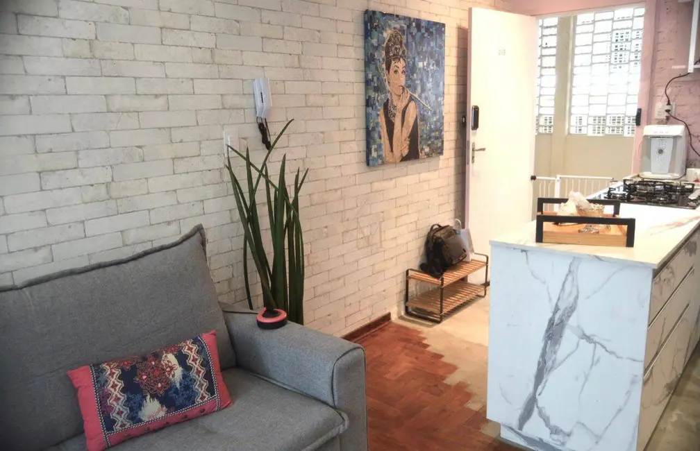 Foto 4 de Kitnet com 1 quarto à venda, 37m2 em Boqueirão, Santos - SP