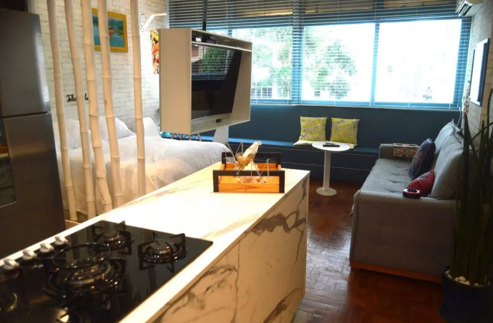 Foto 6 de Kitnet com 1 quarto à venda, 37m2 em Boqueirão, Santos - SP