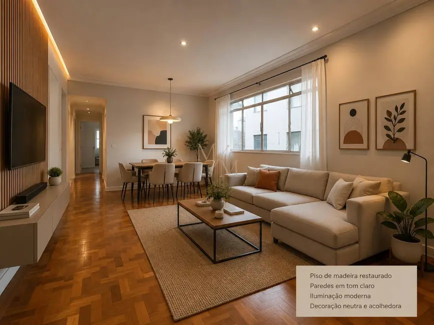 Apartamento com 3 quartos à venda, 153m2 em Embaré, Santos - SP - imagem 2 Foto 2 de Apartamento com 3 quartos à venda, 153m2 em Embaré, Santos - SP