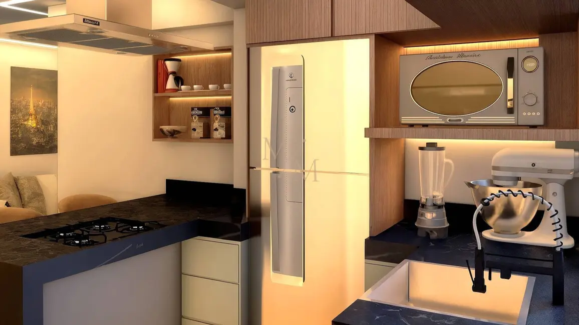 Apartamento com 2 quartos à venda, 68m2 em Ponta da Praia, Santos - SP - imagem 4 Foto 4 de Apartamento com 2 quartos à venda, 68m2 em Ponta da Praia, Santos - SP