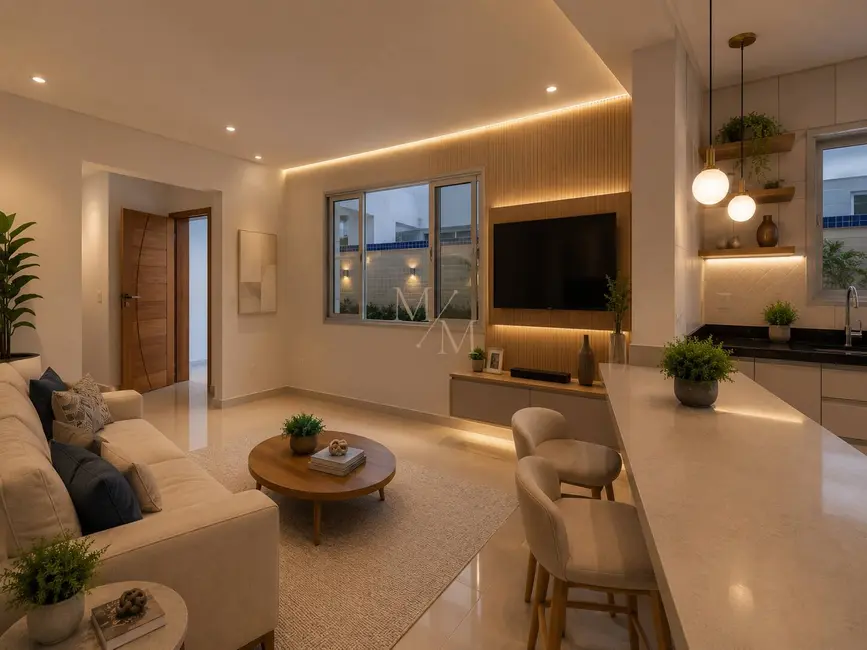 Foto 6 de Casa com 3 quartos à venda, 132m2 em Aparecida, Santos - SP