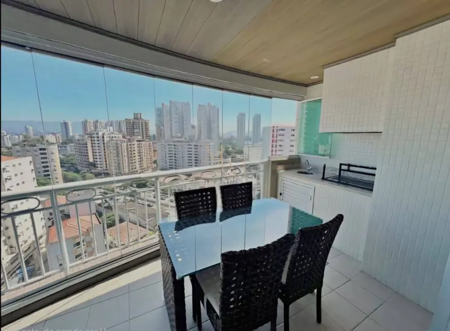 Foto 6 de Apartamento com 3 quartos à venda, 199m2 em Ponta da Praia, Santos - SP