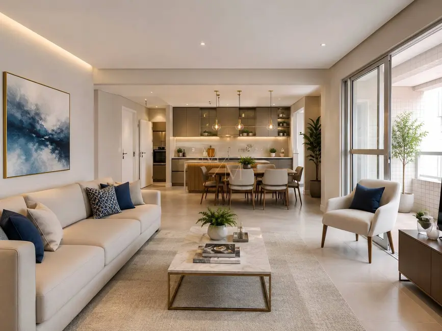 Foto 3 de Apartamento com 2 quartos à venda, 93m2 em Boqueirão, Santos - SP