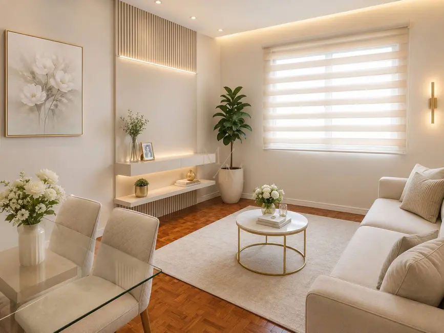 Foto 3 de Apartamento com 1 quarto à venda, 67m2 em Aparecida, Santos - SP