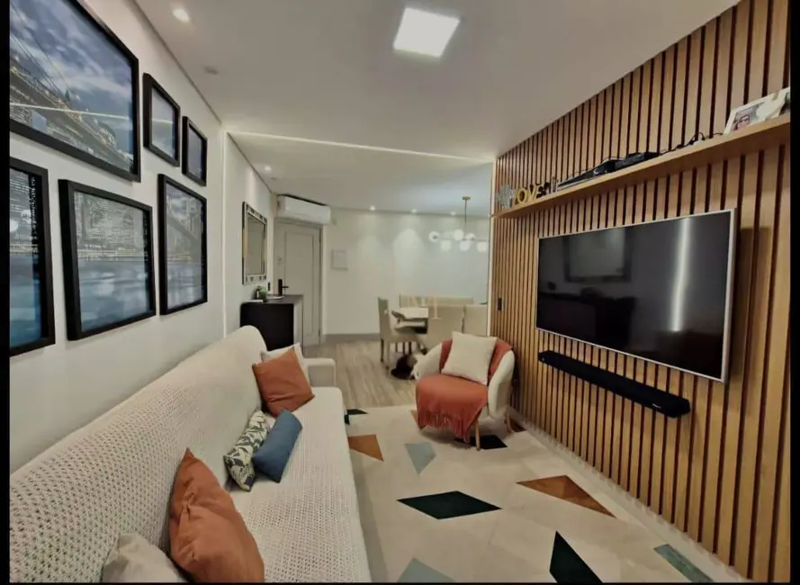 Foto 4 de Apartamento com 3 quartos à venda, 86m2 em Marapé, Santos - SP
