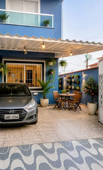 Foto 2 de Casa com 2 quartos à venda e para alugar, 90m2 em Aviação, Praia Grande - SP