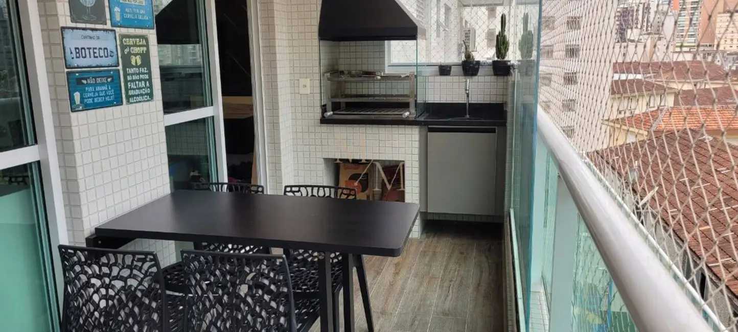 Foto 3 de Apartamento com 2 quartos à venda, 74m2 em Gonzaga, Santos - SP