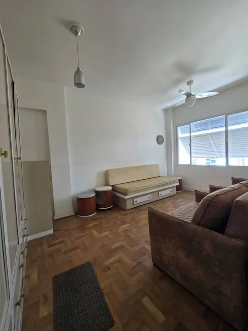 Foto 1 de Apartamento com 1 quarto à venda e para alugar em Embaré, Santos - SP