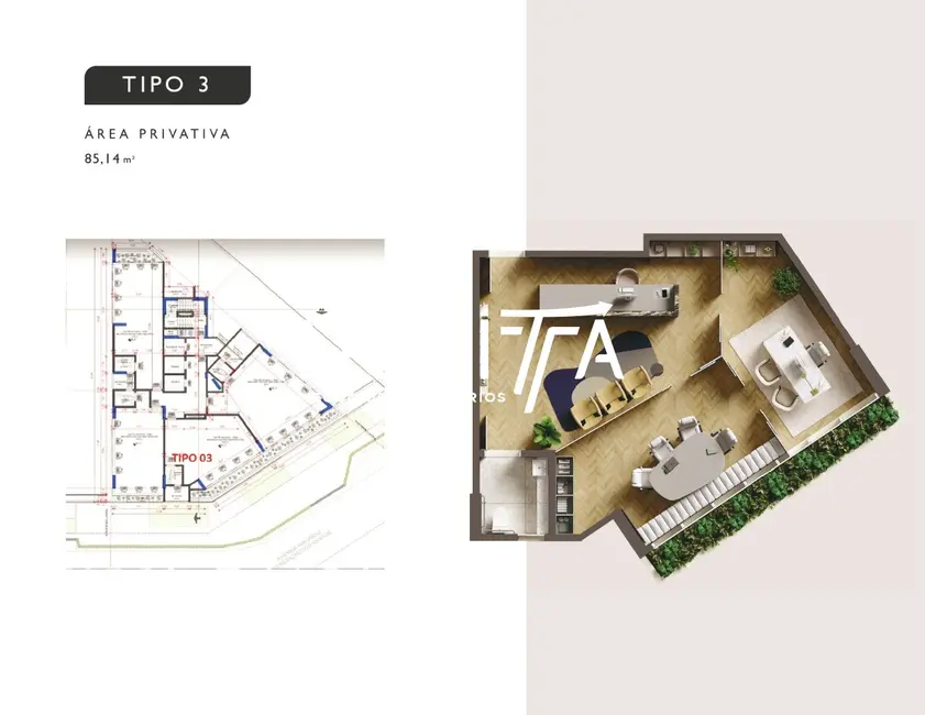 Foto 8 de Sala Comercial à venda, 83m2 em Porto Belo - SC