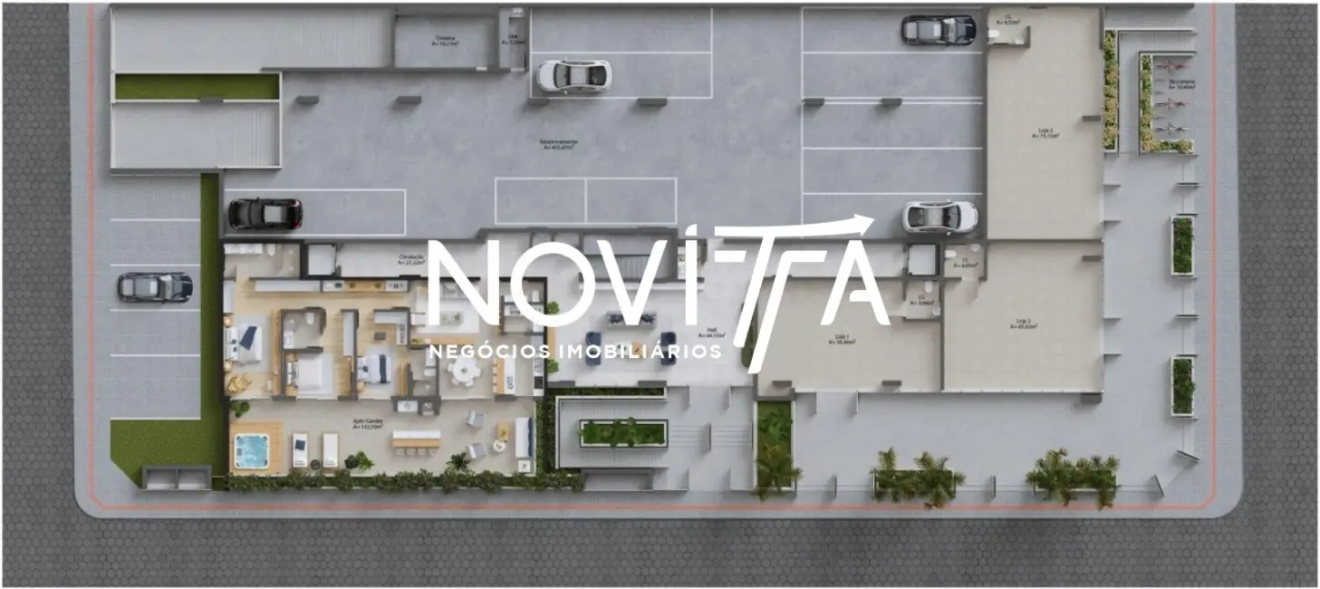 Foto 9 de Apartamento com 2 quartos à venda, 103m2 em Bombinhas - SC