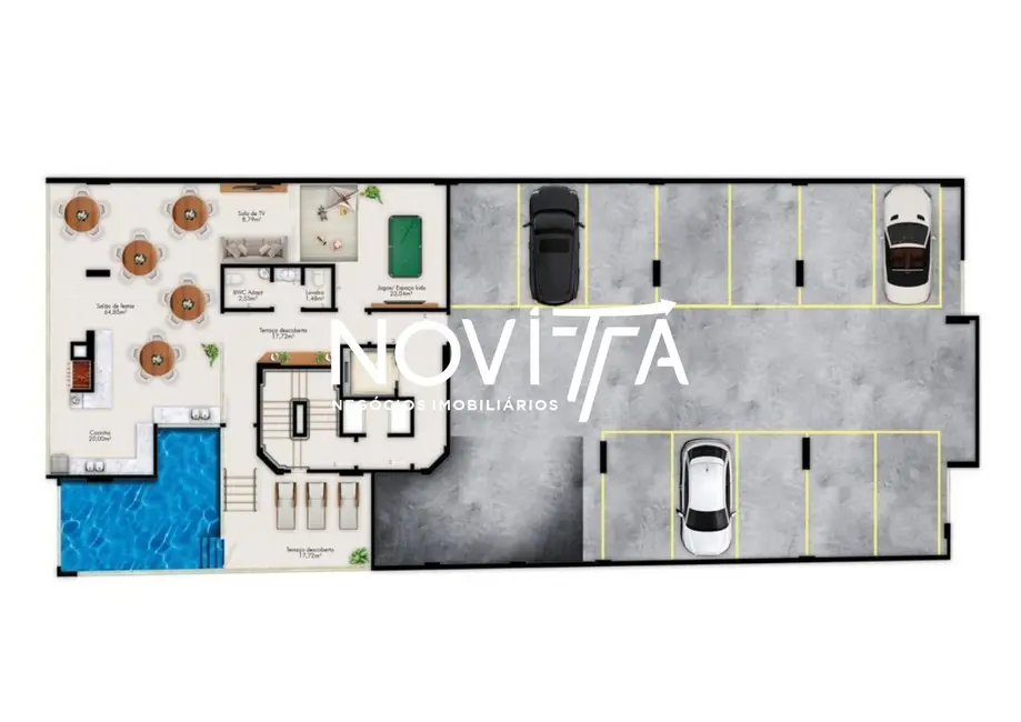 Foto 4 de Apartamento com 2 quartos à venda, 71m2 em Porto Belo - SC