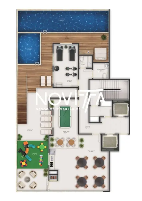 Foto 2 de Apartamento com 3 quartos à venda, 127m2 em Meia Praia, Itapema - SC