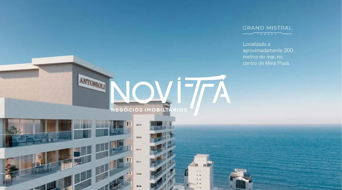 Foto 2 de Apartamento com 3 quartos à venda, 140m2 em Meia Praia, Itapema - SC