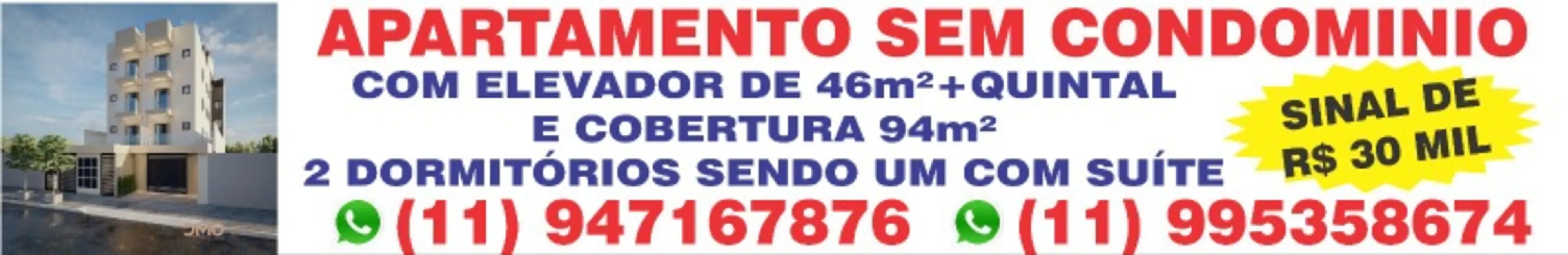 Apartamento com 2 quartos à venda, 46m2 em Parque Oratório, Santo Andre - SP - imagem 6 Foto 6 de Apartamento com 2 quartos à venda, 46m2 em Parque Oratório, Santo Andre - SP
