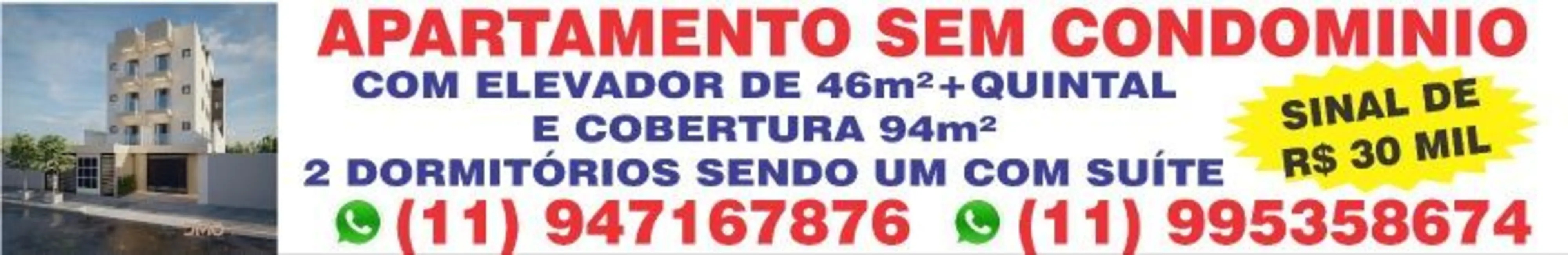 Apartamento com 2 quartos à venda, 46m2 em Parque Oratório, Santo Andre - SP - imagem 6 Foto 6 de Apartamento com 2 quartos à venda, 46m2 em Parque Oratório, Santo Andre - SP